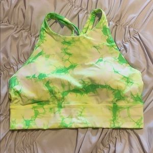Lululemon Energy Bra High Neck Shibori